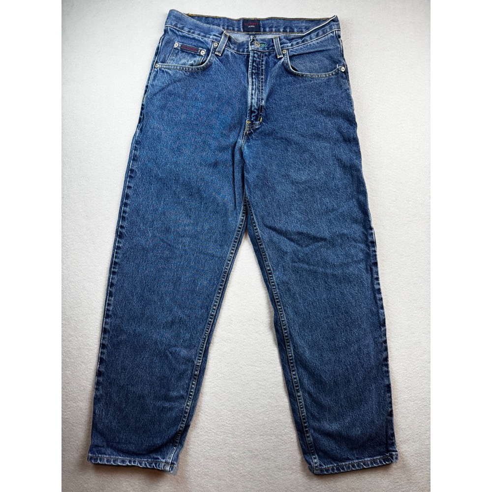 Tommy Hilfiger Tommy Jeans Freedom Jean Mens 32x30 Vintage 90s Baggy Denim USA
